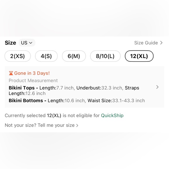 Cream Ruffled Bikini Set - Picture 5 of 11